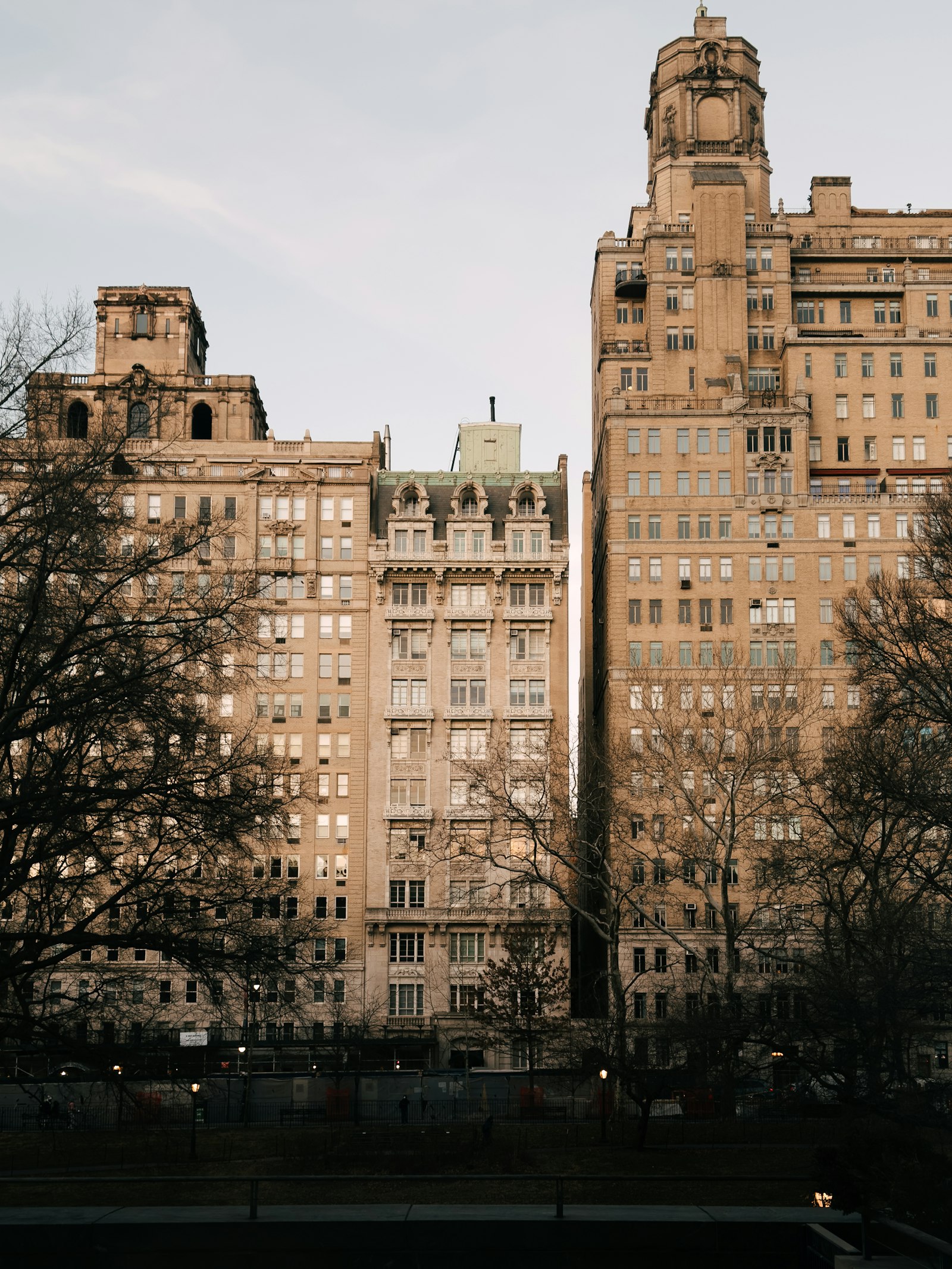 New York City apartment building exterior